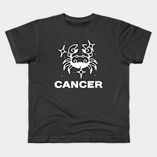 Zodiac Sign Cancer Kids T-Shirt